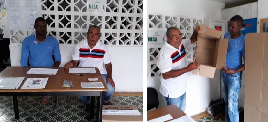 Inició la jornada electoral presidencial 2018 para la segunda vuelta en el Consulado de Colombia en Puerto Obaldía