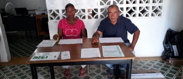 Las mesas de votación para la Consulta Popular Anticorrupción abrieron con normalidad en Puerto Obaldía, Panamá