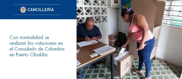 Con normalidad se realizan las votaciones en el Consulado en Puerto Obaldía